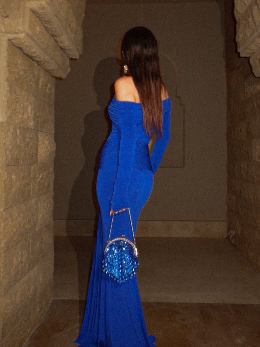 Vanessa Maxi Dress ~ Cobalt