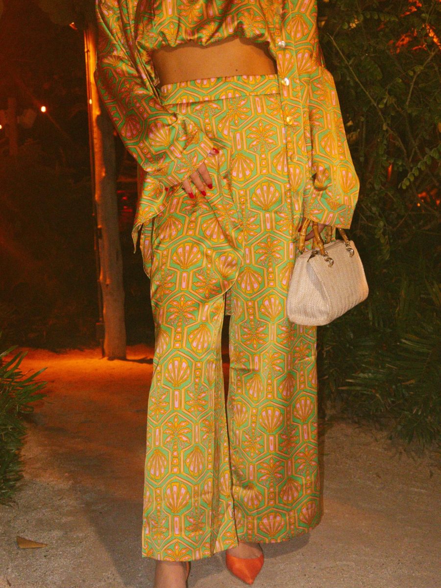Landon Pants ~ Palm Deco