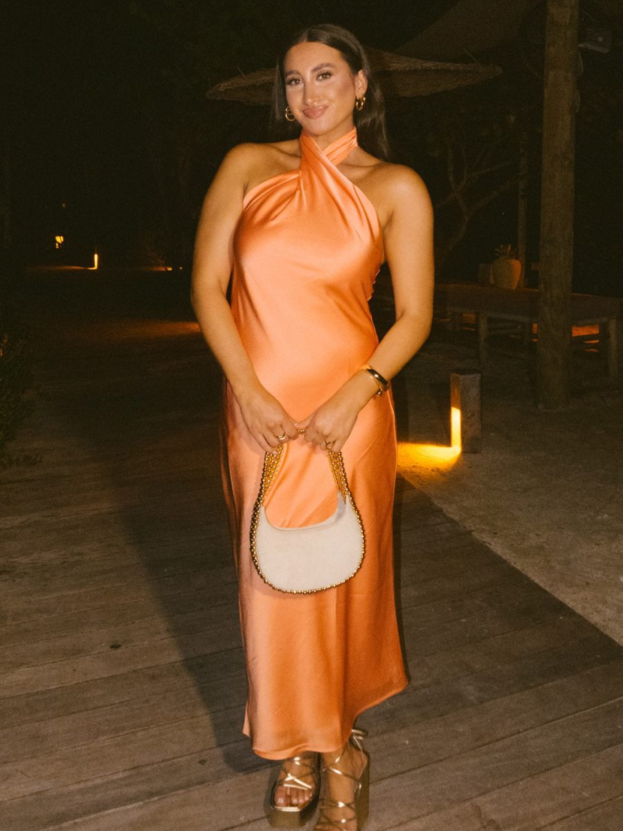 Cantaloupe Luxe Satin