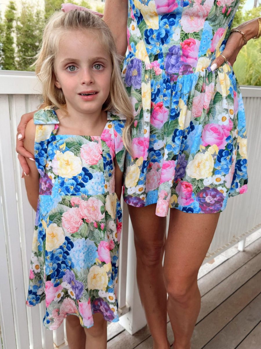 Little Claire Mini Dress ~ Flower Shop
