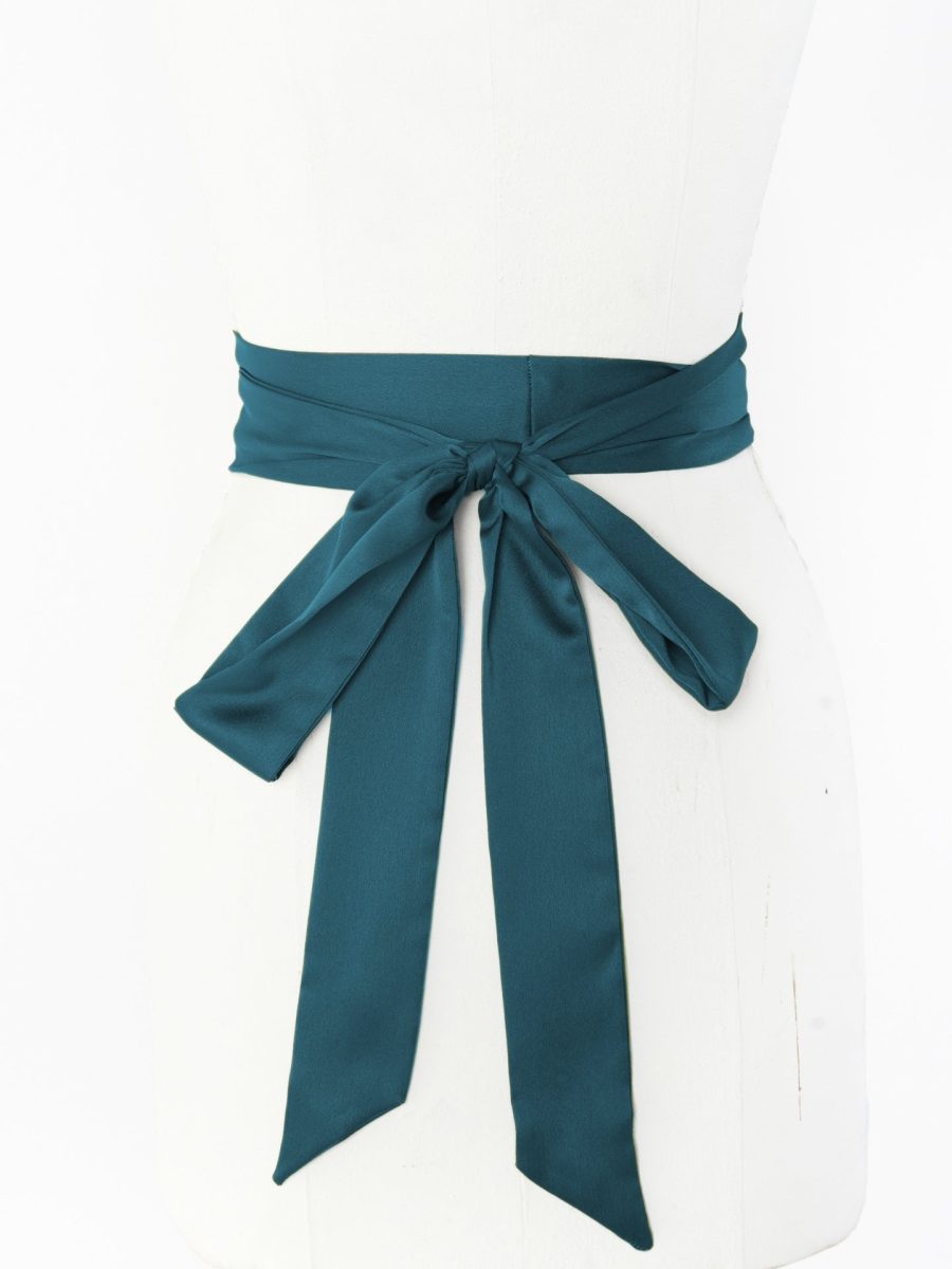 Deep Emerald Luxe Satin