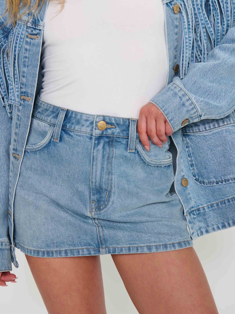 Ojai Mini Skort ~ Jet Stream Blue