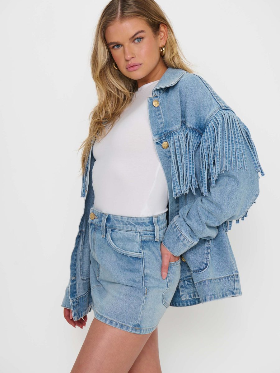 Ojai Mini Skort ~ Jet Stream Blue