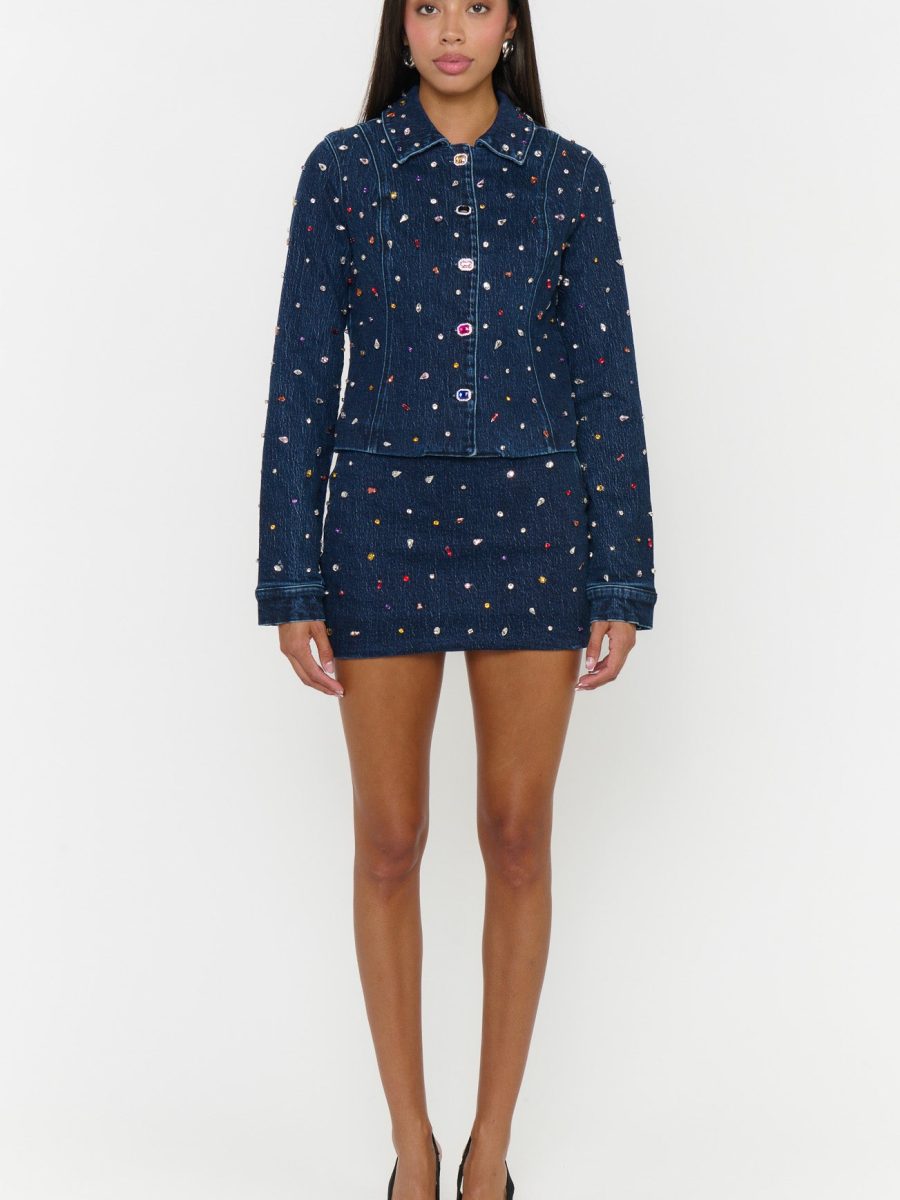 Hollywood Jacket ~ Precious Gemstone Indigo