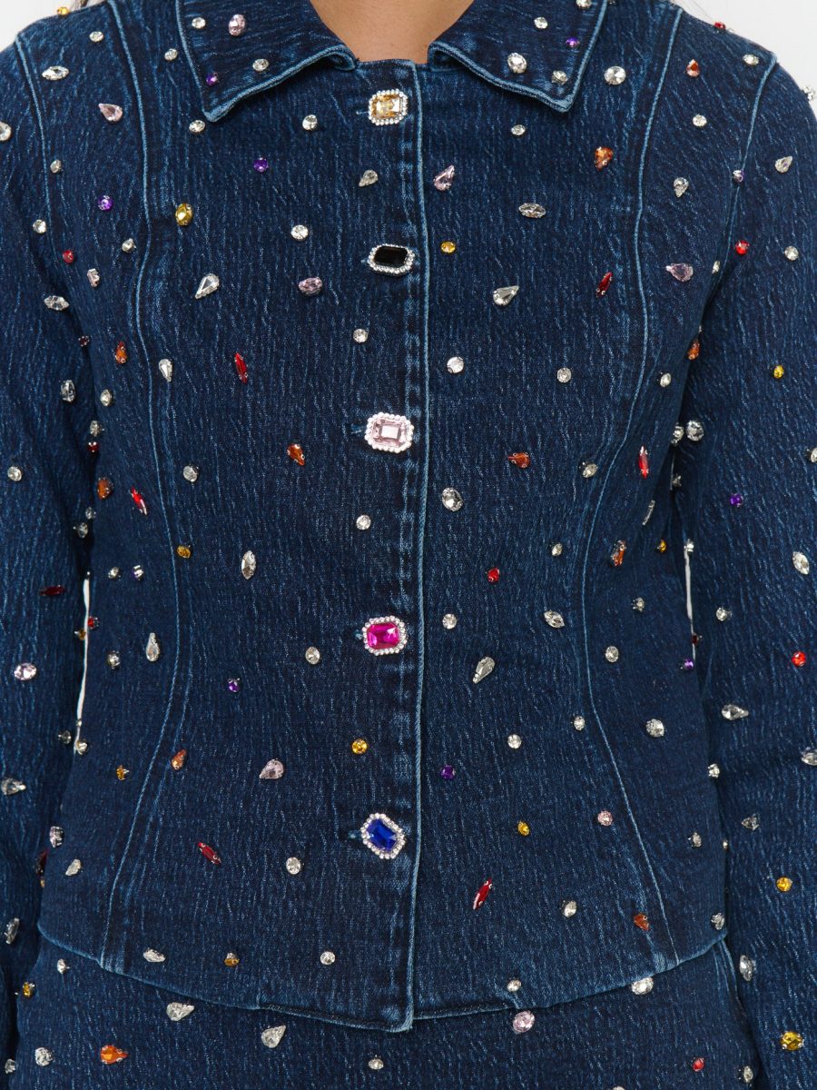 Hollywood Jacket ~ Precious Gemstone Indigo