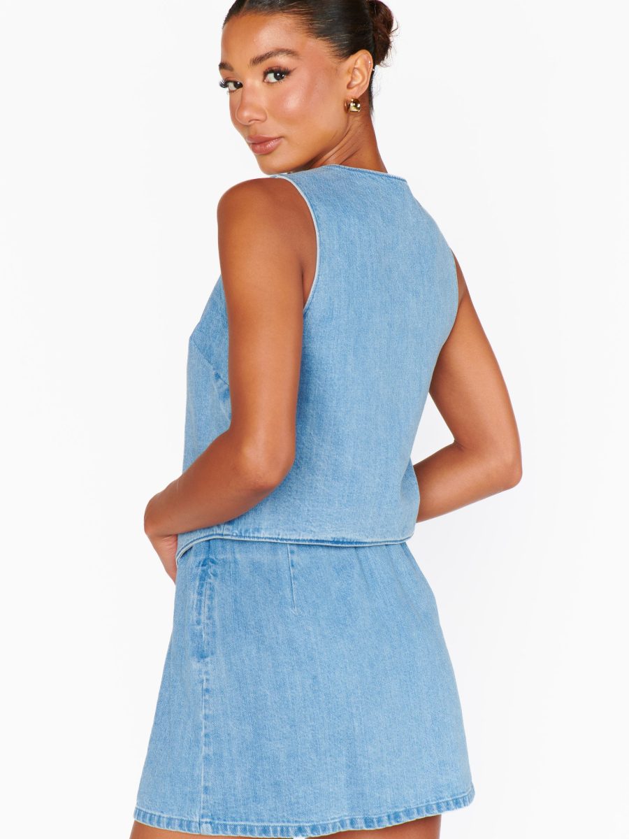 All Night Skort ~ Saltwater