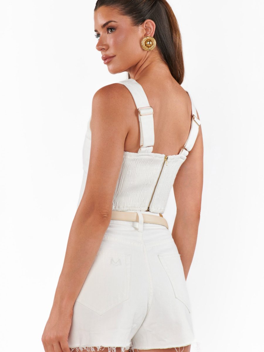 Crossroads Corset Top ~ Seasalt