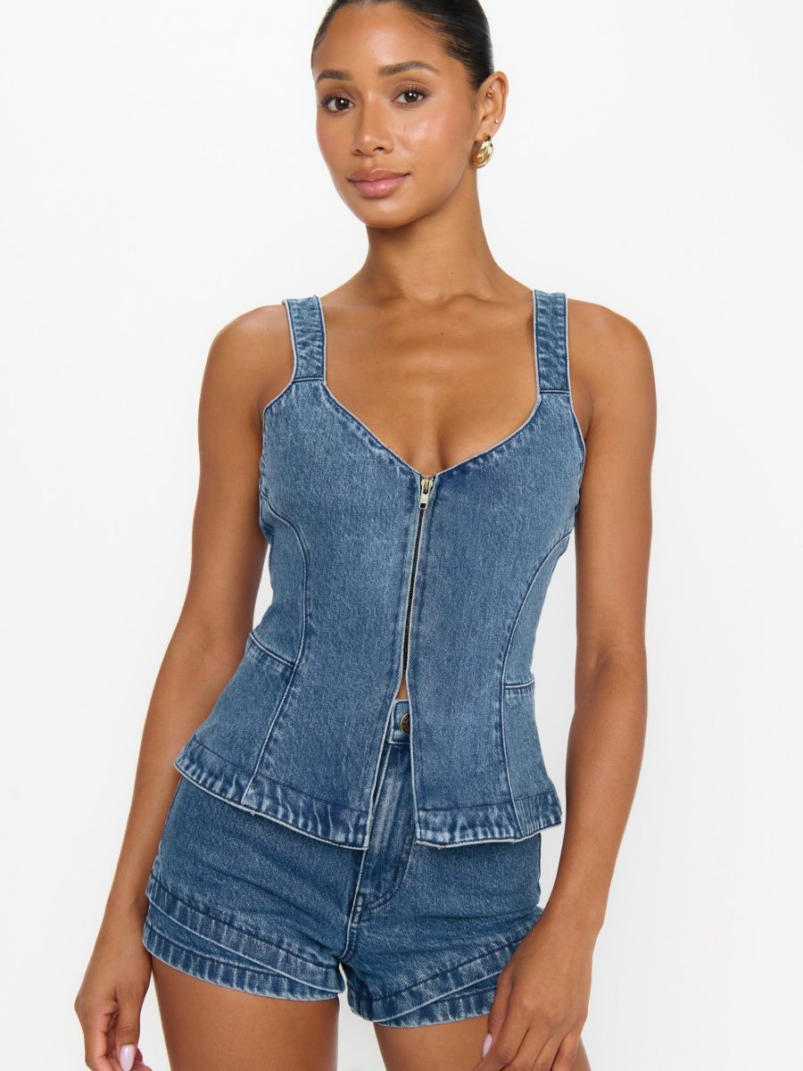 Miami Hot Shorts ~ Waterfall Blue