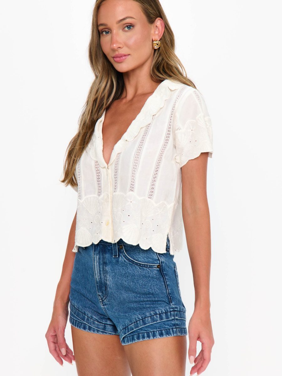 Miami Hot Shorts ~ Waterfall Blue