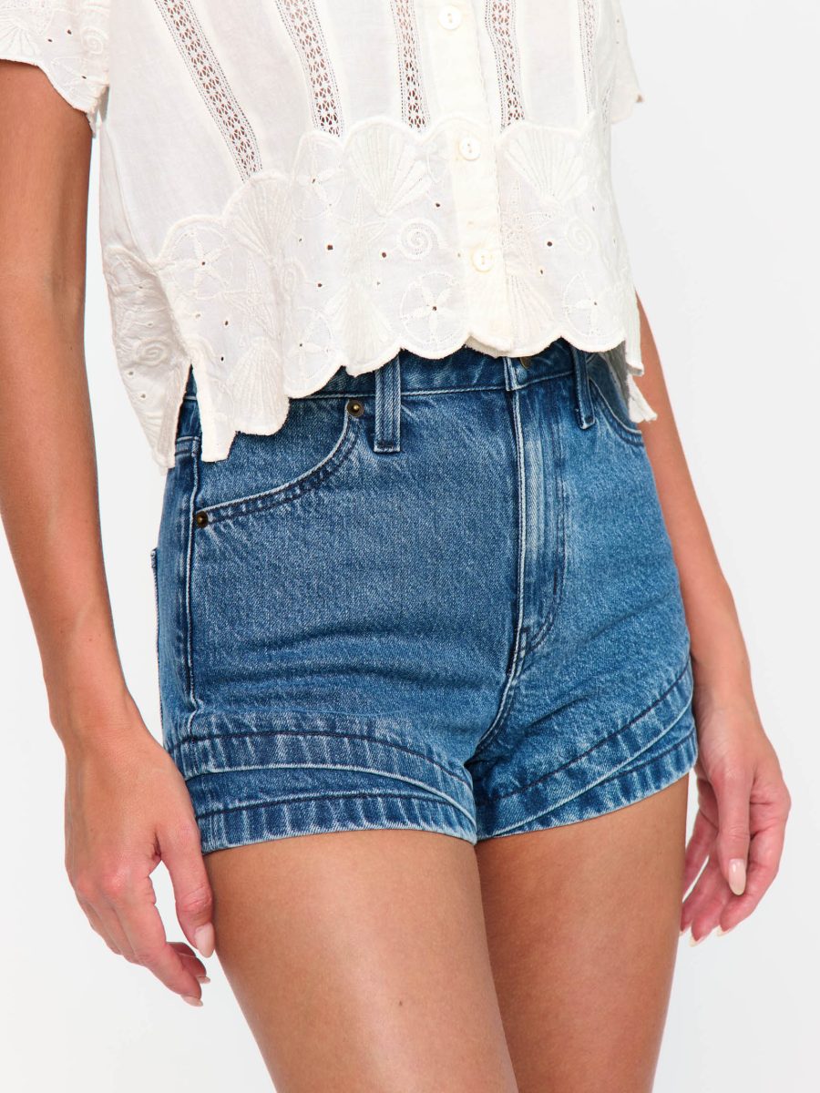 Miami Hot Shorts ~ Waterfall Blue