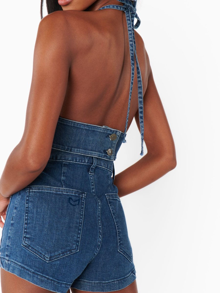 Palm Springs Hot Shorts ~ Moonlit Blue