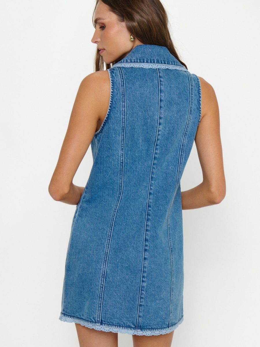 Maddox Dress ~ Waterfall Blue