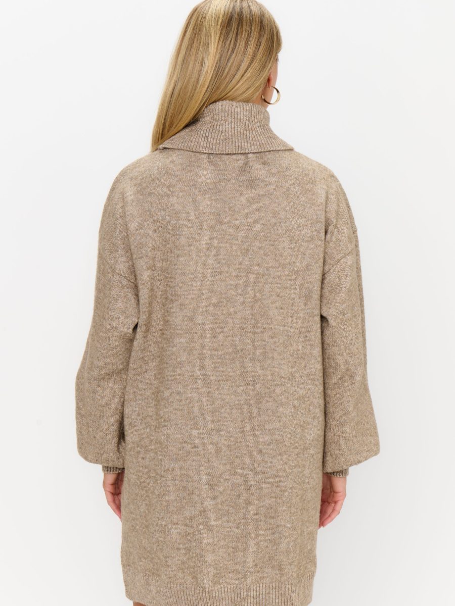 Chester Sweater Dress ~ Oatmeal Knit