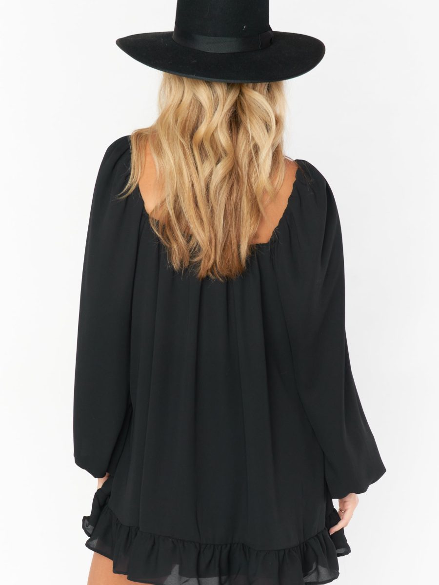 Briar Mini Dress ~ Black