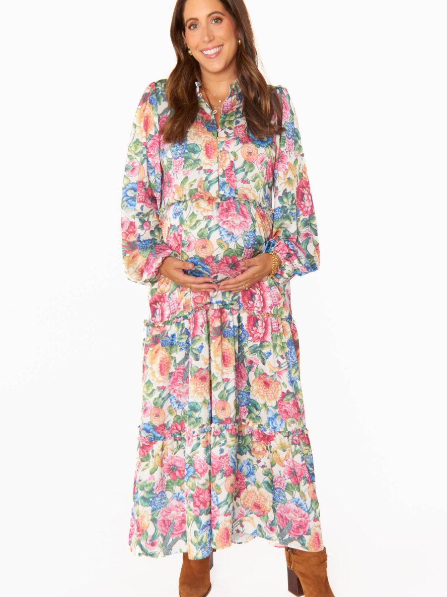 Loretta Maxi Dress ~ Dusty Meadows