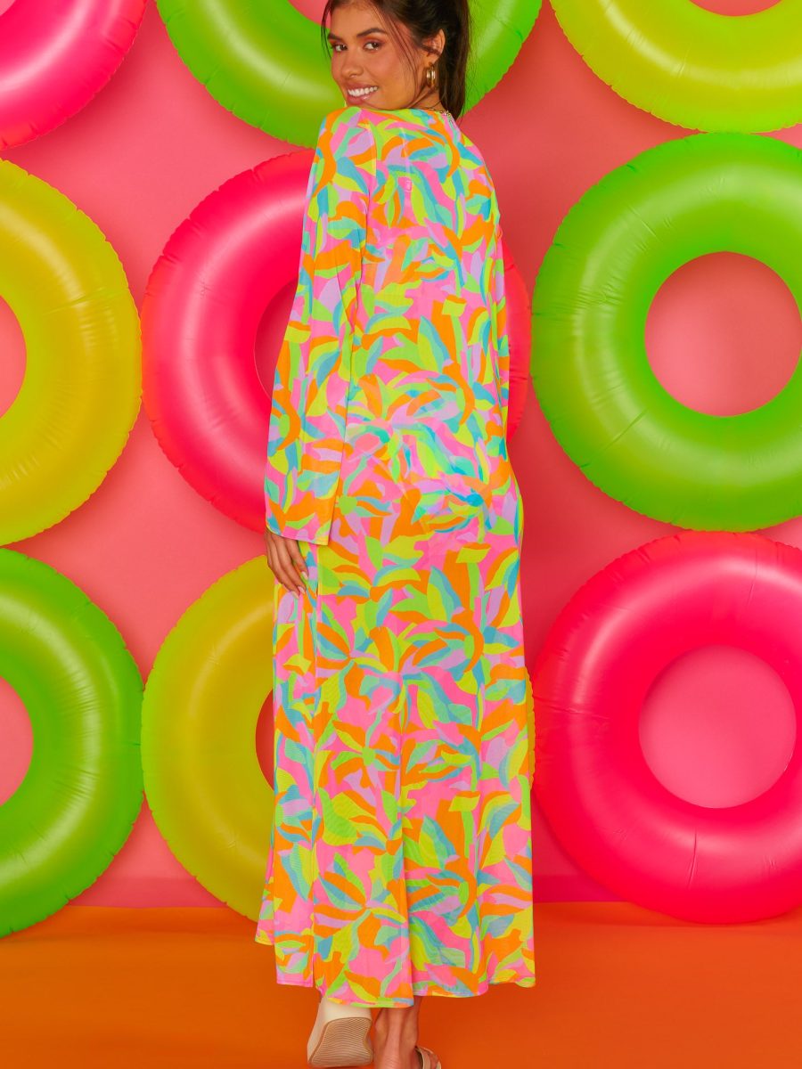 Santos Cover Up ~ Neon Tropics
