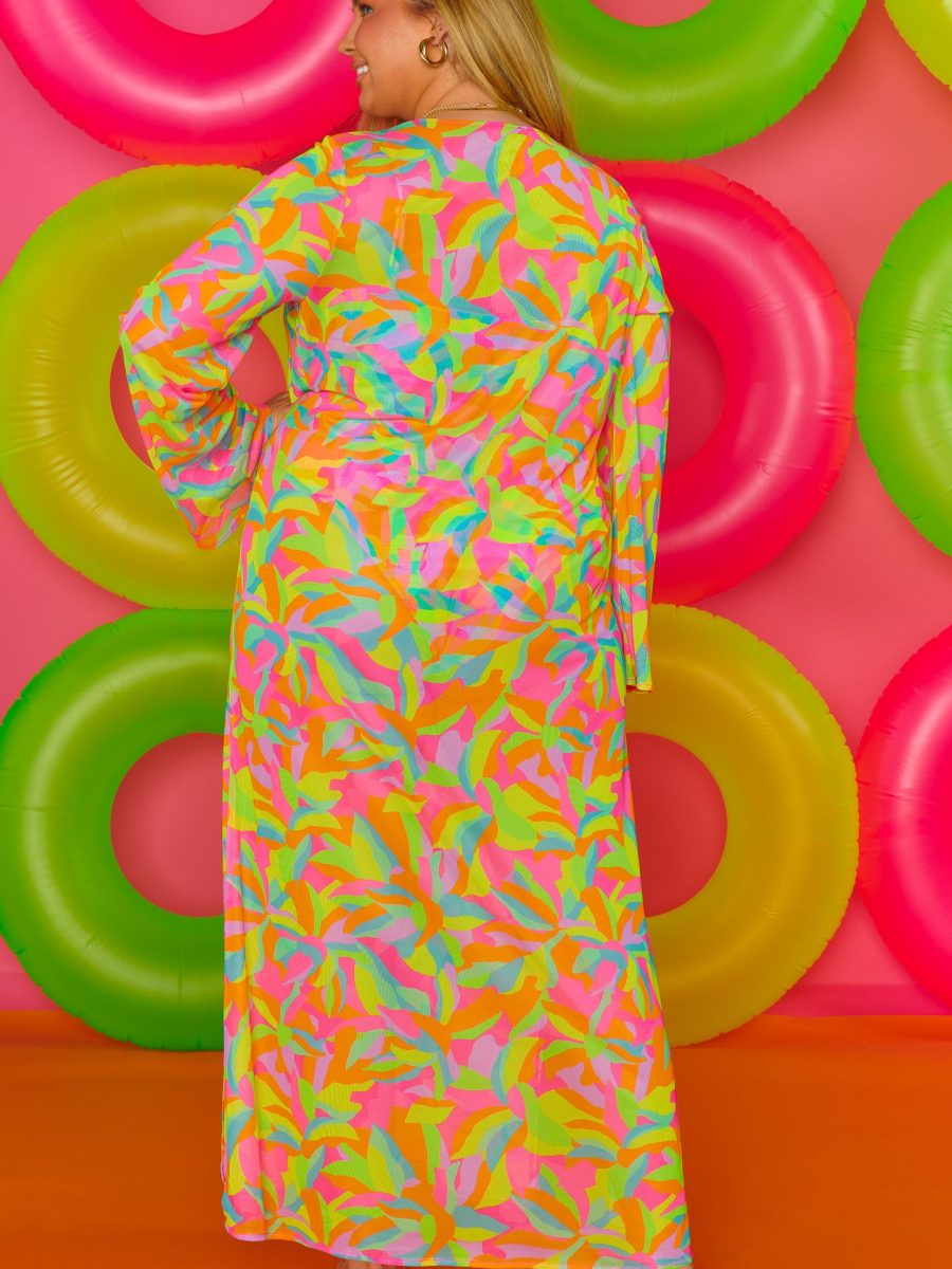 Santos Cover Up ~ Neon Tropics