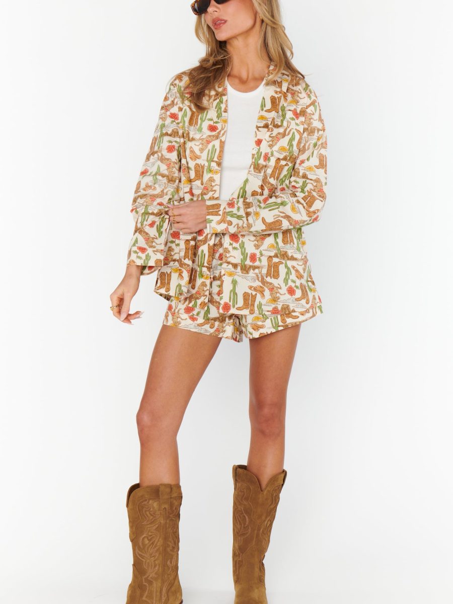 Early Riser PJ Set ~ Rodeo Escape