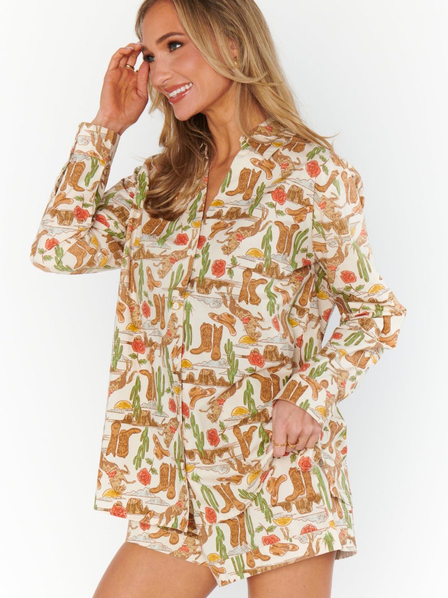 Early Riser PJ Set ~ Rodeo Escape