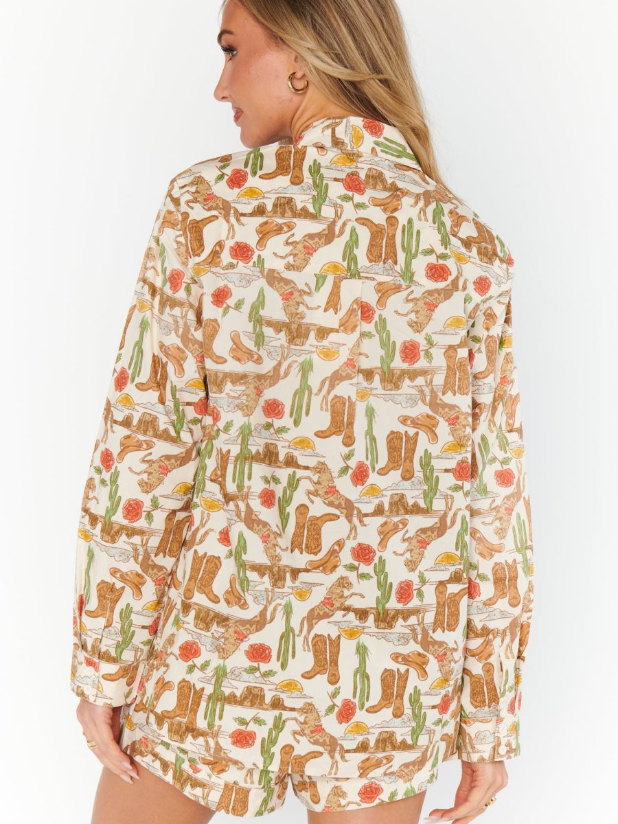 Early Riser PJ Set ~ Rodeo Escape