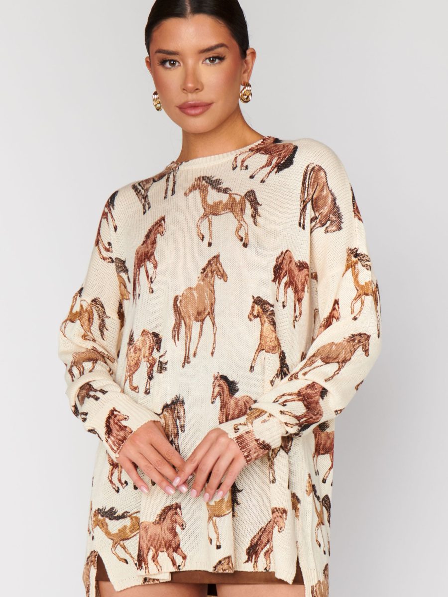 Bonfire Sweater ~ Wild Horses Knit