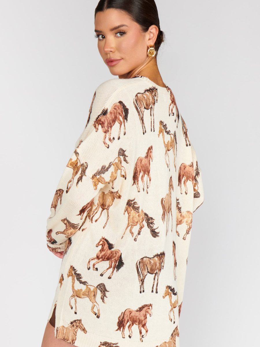 Bonfire Sweater ~ Wild Horses Knit