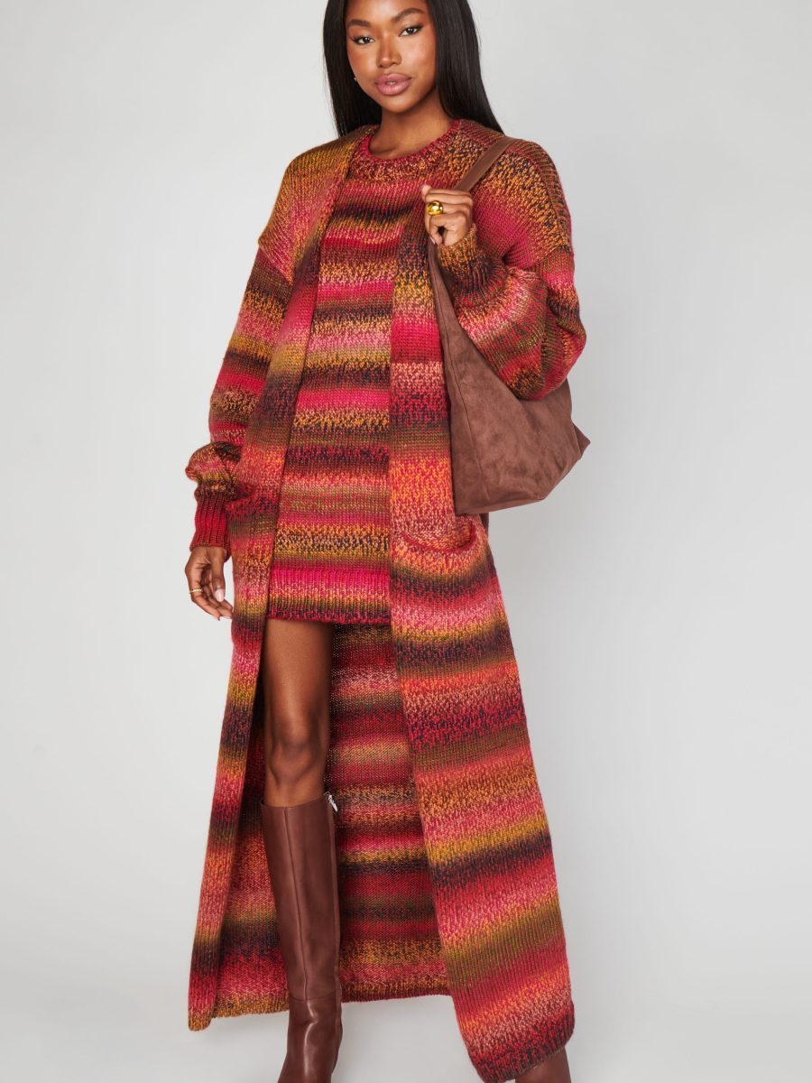 Canyon Tunic Sweater ~ Mood Ring Knit
