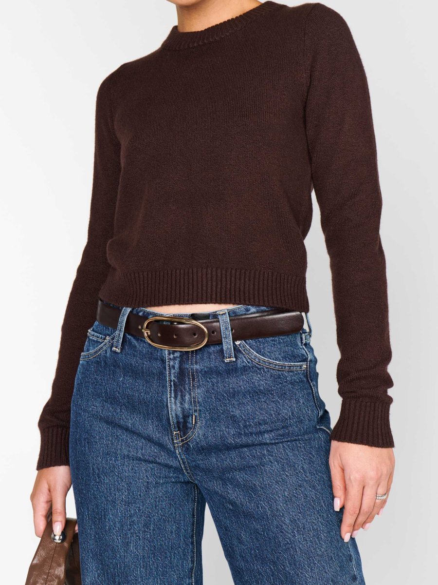 Tuck in Sweater ~ Mocha Knit