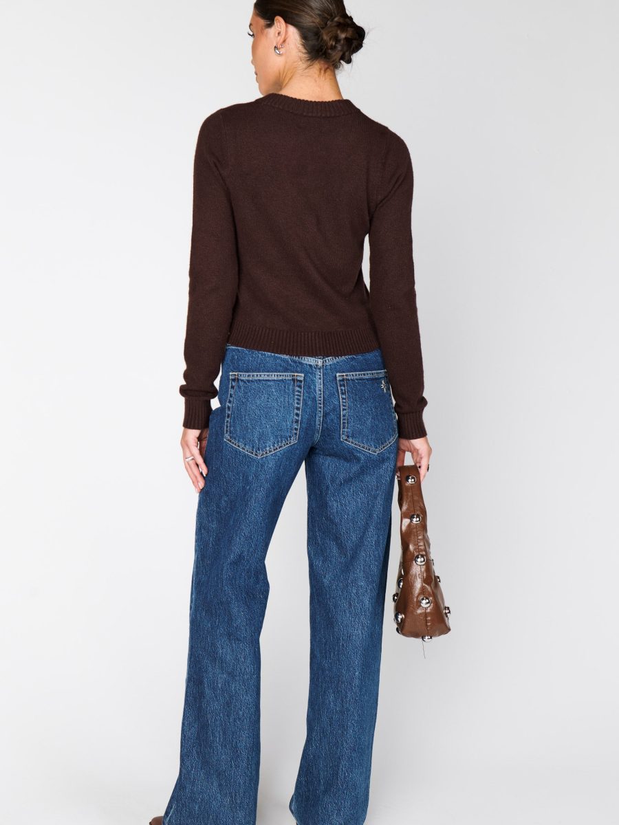 Tuck in Sweater ~ Mocha Knit