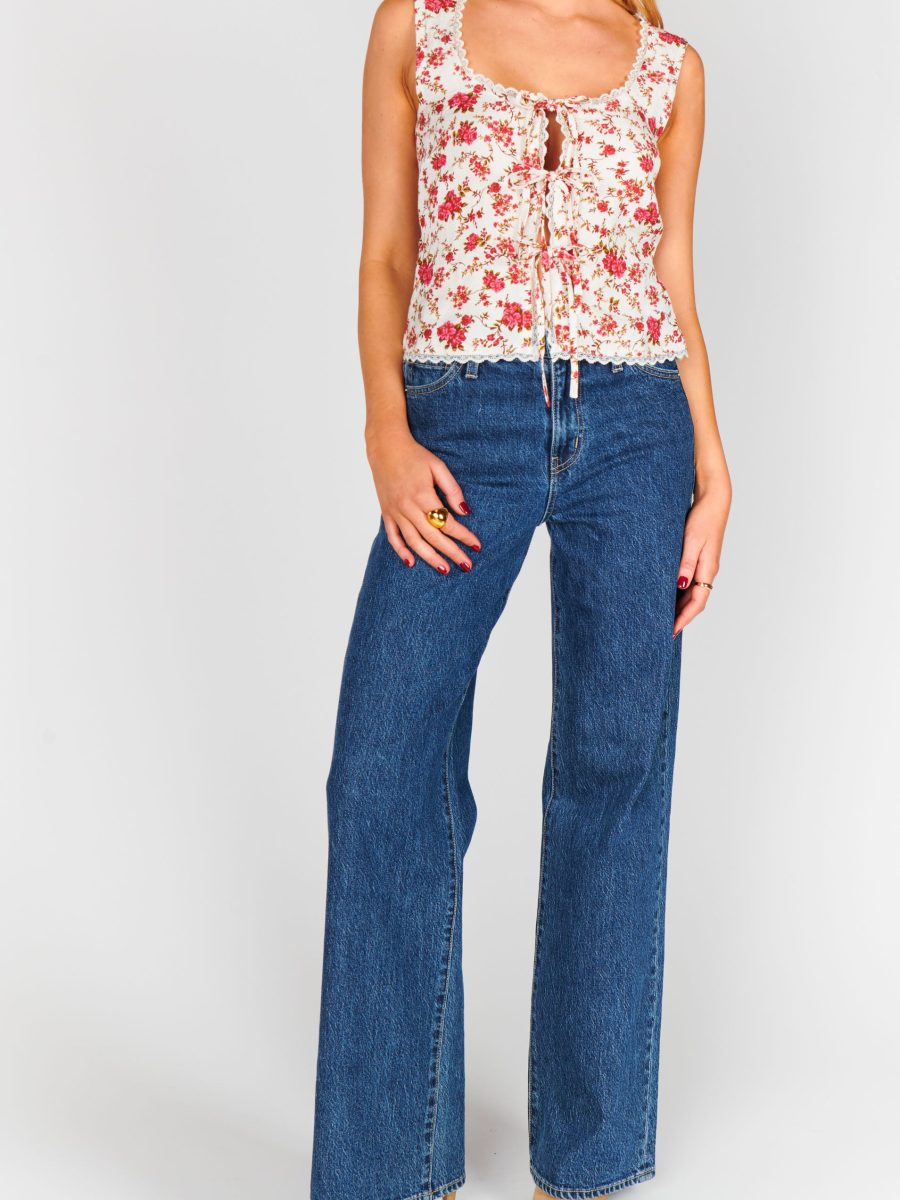 Mimi Top ~ Southern Roses