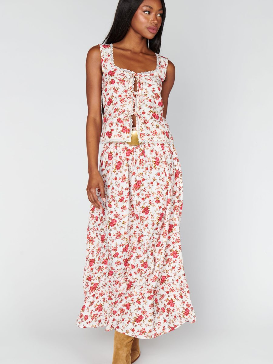 Mimi Top ~ Southern Roses