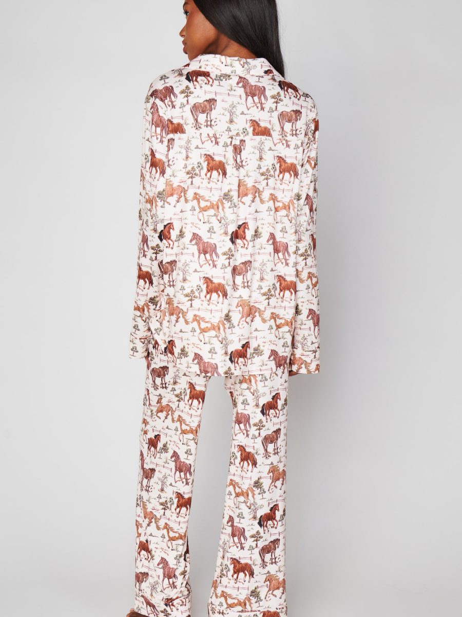 Classic PJ Set ~ Country Horses Jersey