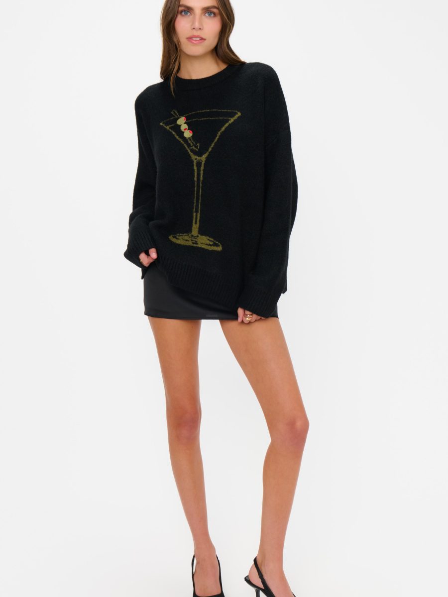 Settle In Sweater ~ Dirty Martini Knit