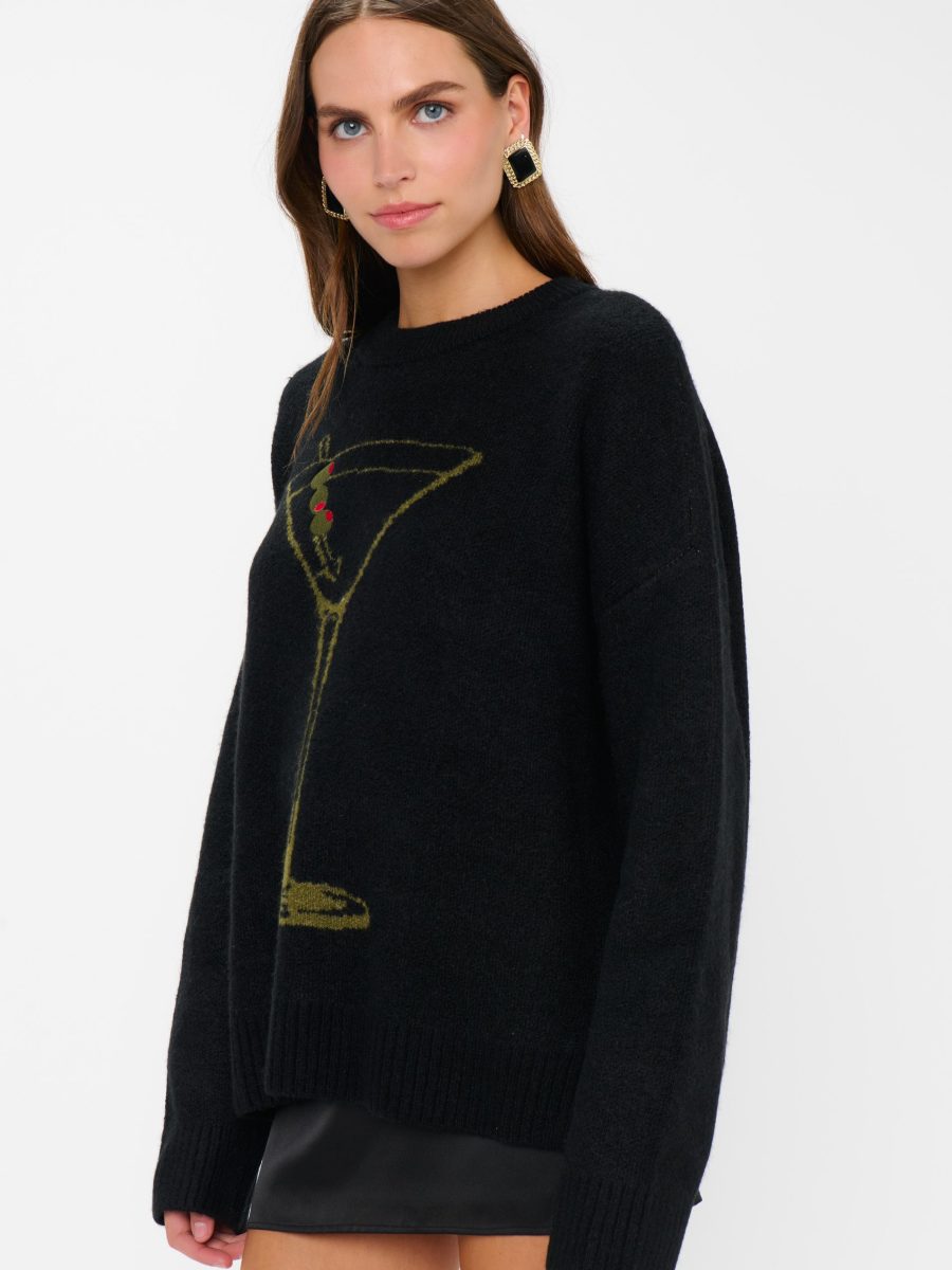 Settle In Sweater ~ Dirty Martini Knit