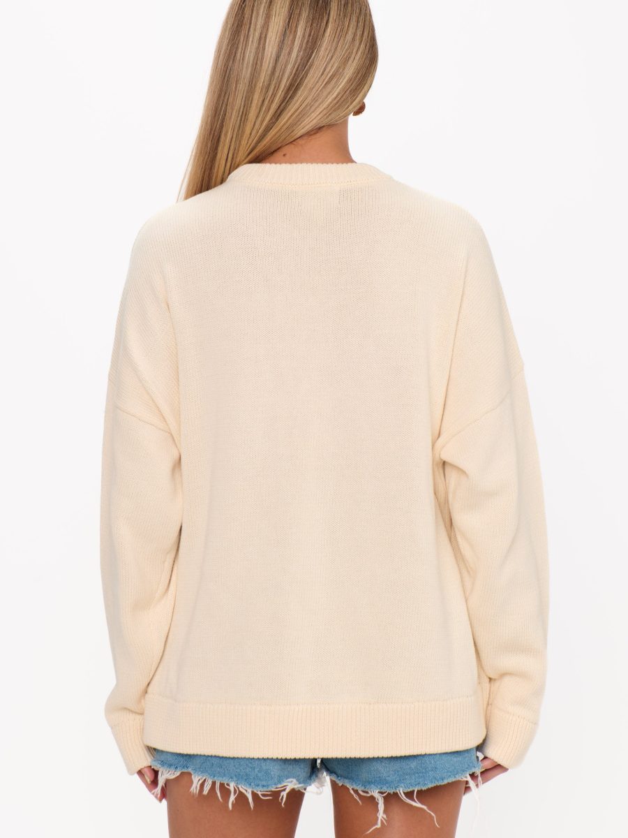 Stay Awhile Sweater ~ Cowboy Boot Knit