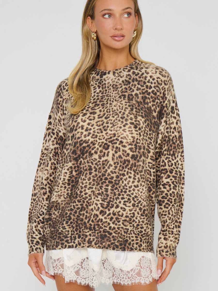 Mod Leopard Knit