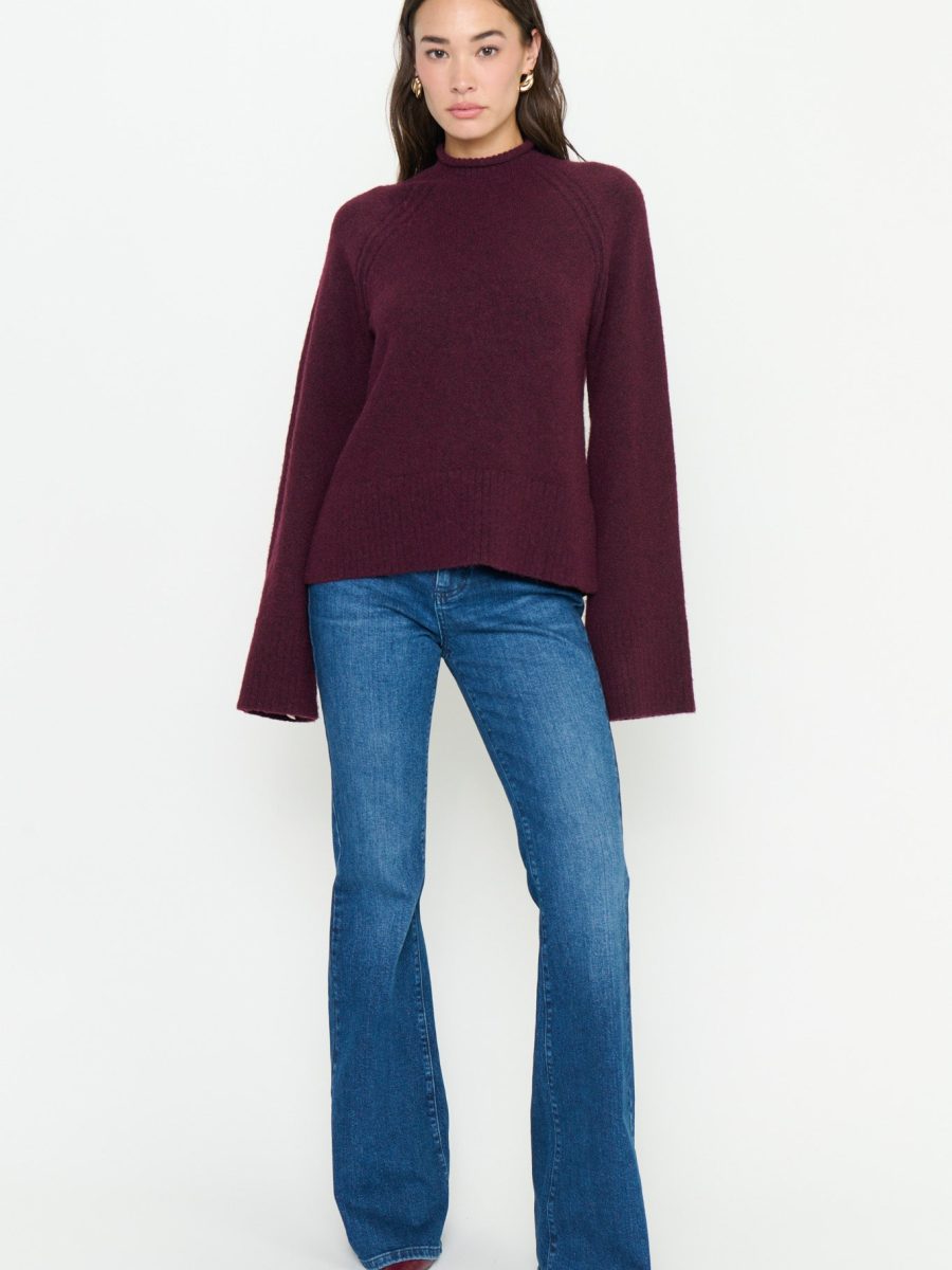 Emerson Sweater ~ Merlot Knit