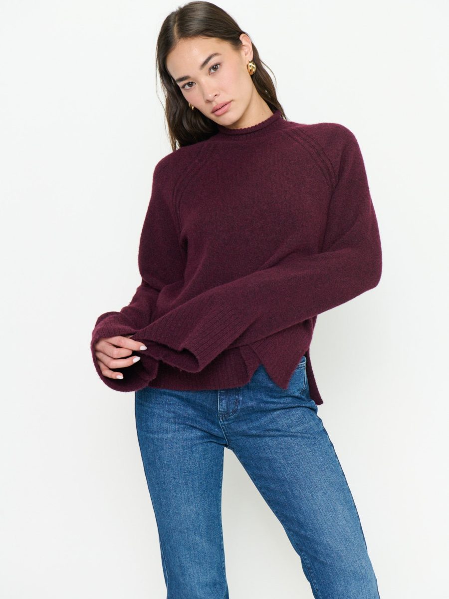 Emerson Sweater ~ Merlot Knit