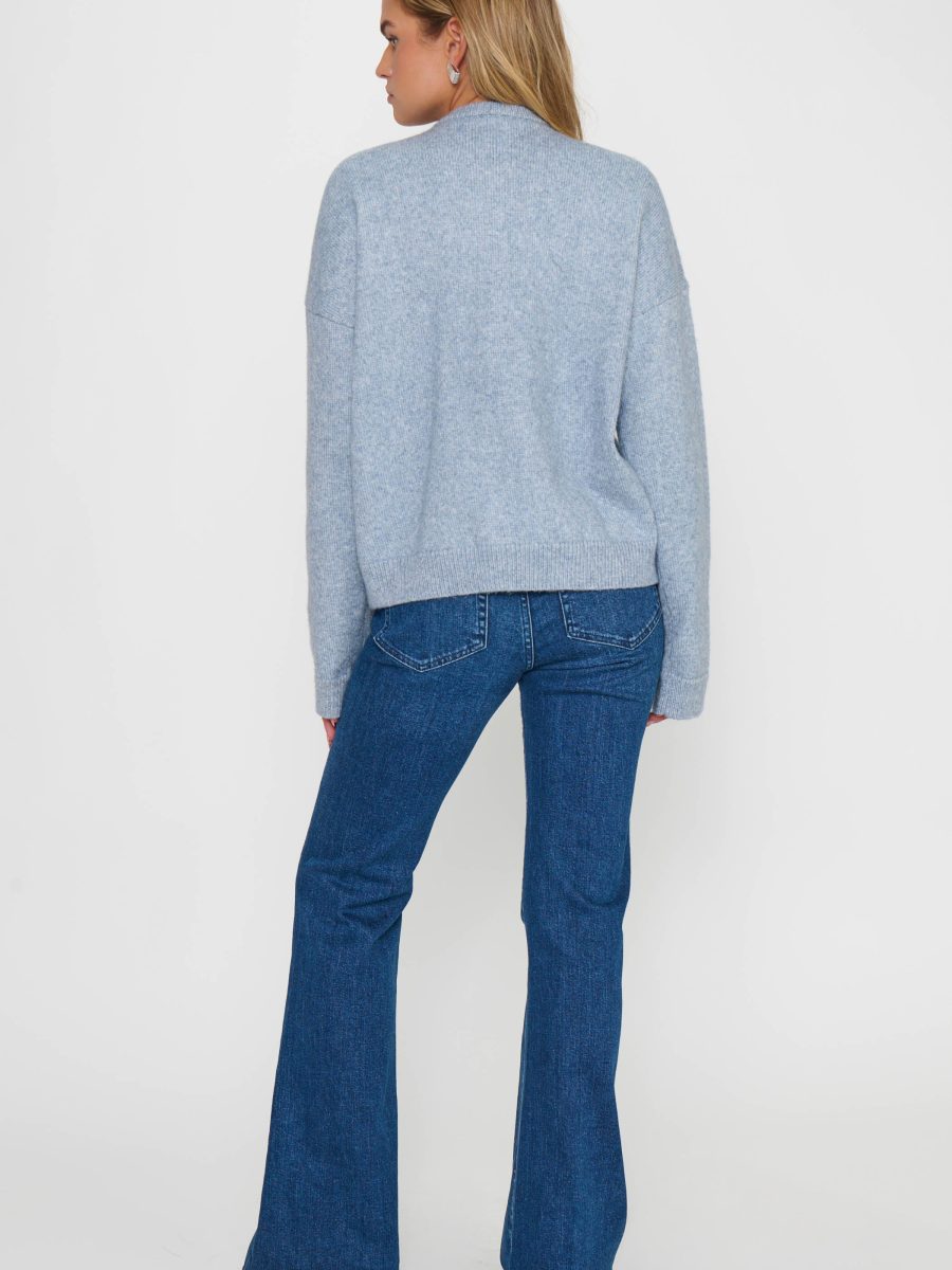 Foster Cardigan ~ Blue Knit