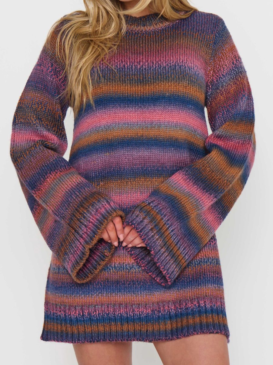 Lorraine Mini Dress ~ Spacedye Knit