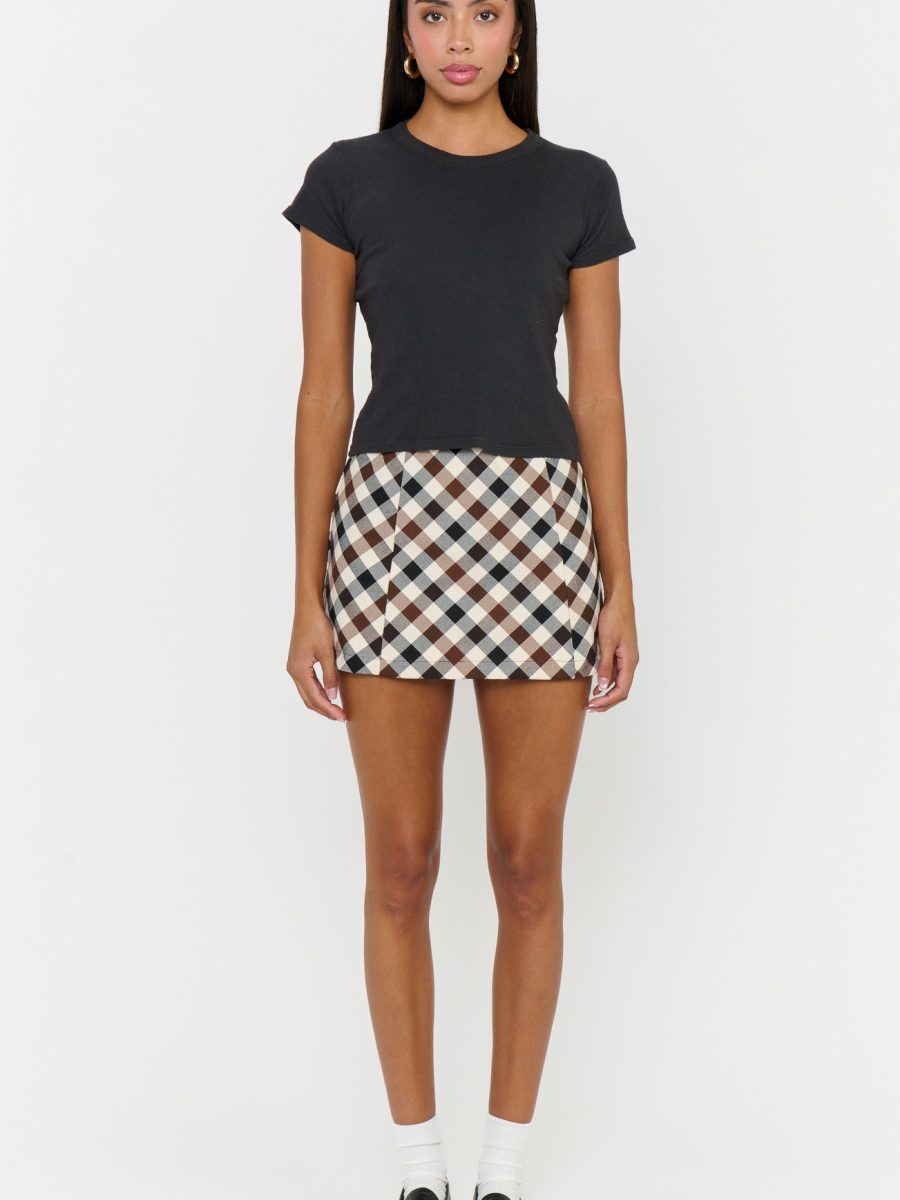 Gia Mini Skort ~ Spiced Plaid