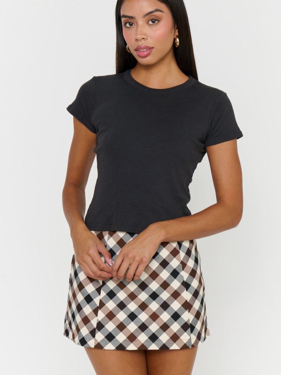 Gia Mini Skort ~ Spiced Plaid
