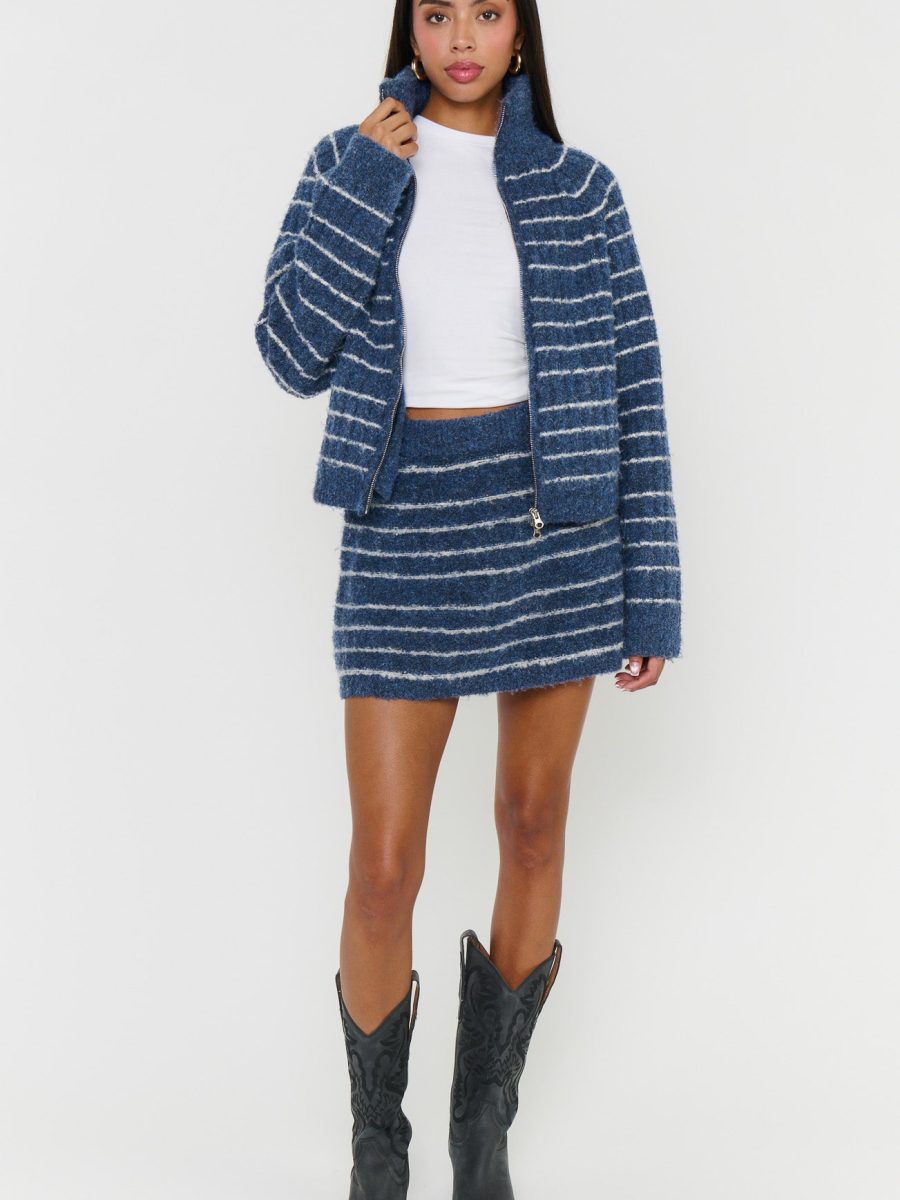Walker Mini Skort ~ Dusk Stripe