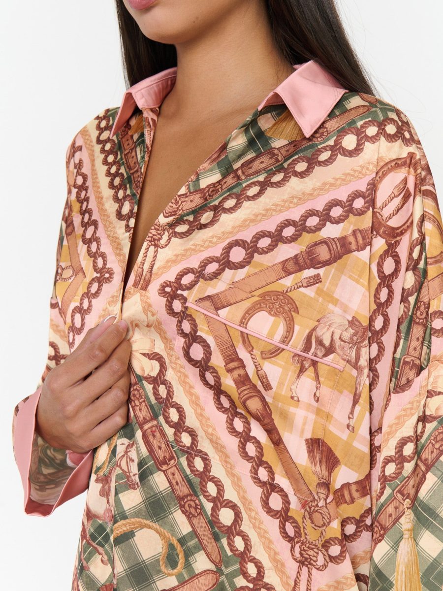 Night In PJ Set ~ Saddle Club Silky