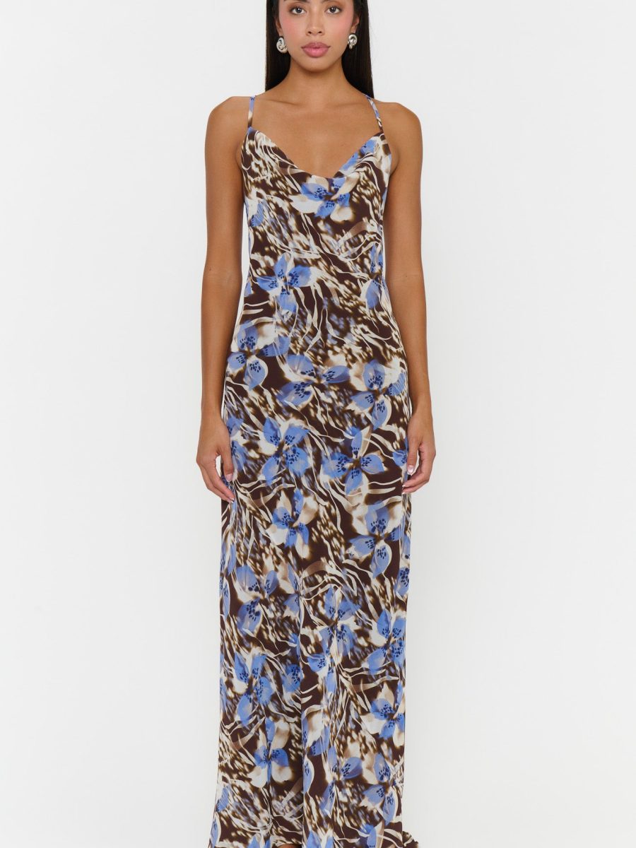 Hailey Slip Dress ~ Flower Haze