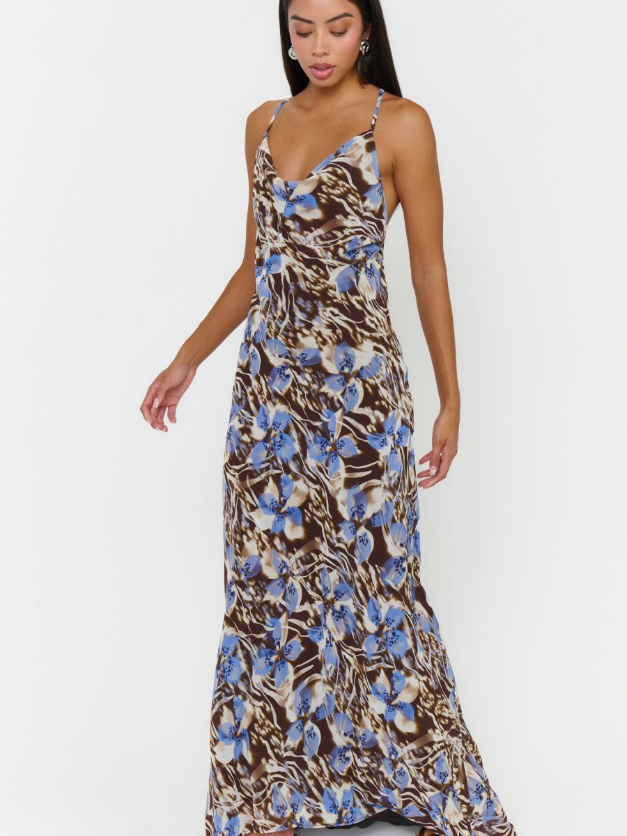 Hailey Slip Dress ~ Flower Haze