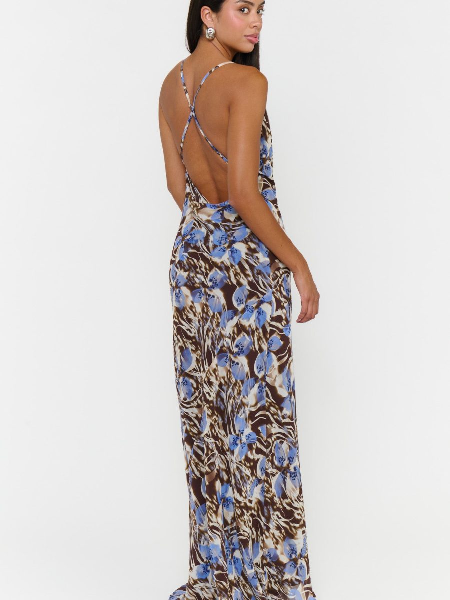 Hailey Slip Dress ~ Flower Haze