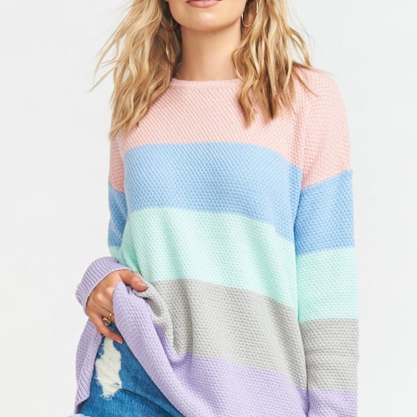 Icy Pastel Stripe