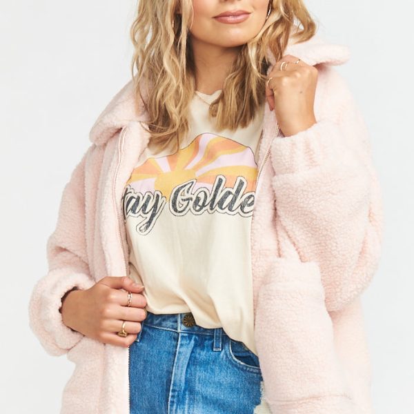 Pink Teddy Fleece