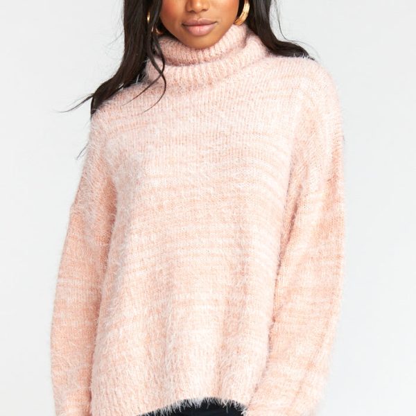 Fuzzy Pink Knit